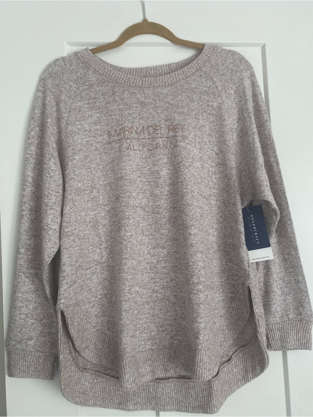 Boxercraft Coastal Crewneck Sweater -Marina Del Rey  California